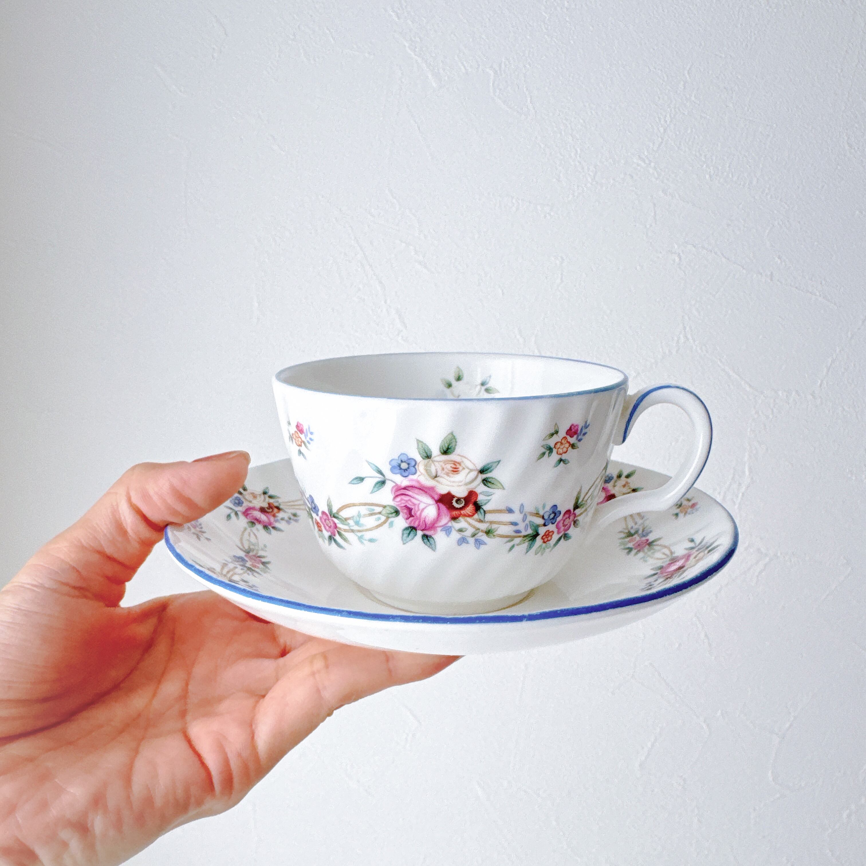 vintage】【England】MINTON Summer Bouquet ミントン フォーシーズン