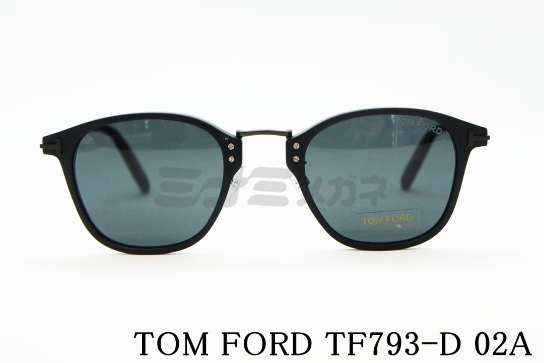 TOM FORD サングラス TF793-D 02A ウェリントン フレーム メンズ ...