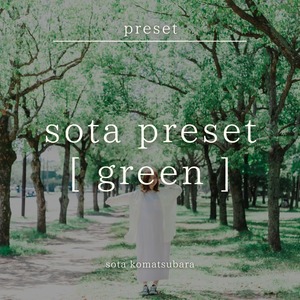 sota preset green【PC・スマホ共用】
