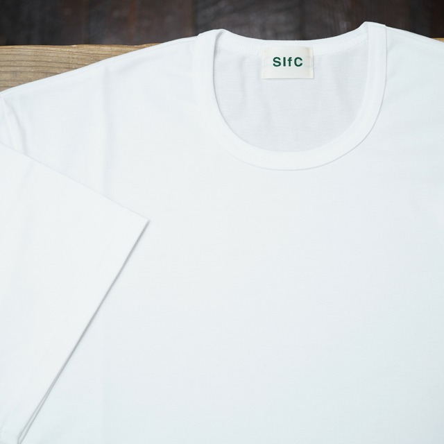 SIfC（シフク）　至福の半袖Tシャツ　スビンプラチナムハイゲージ天竺　ホワイト