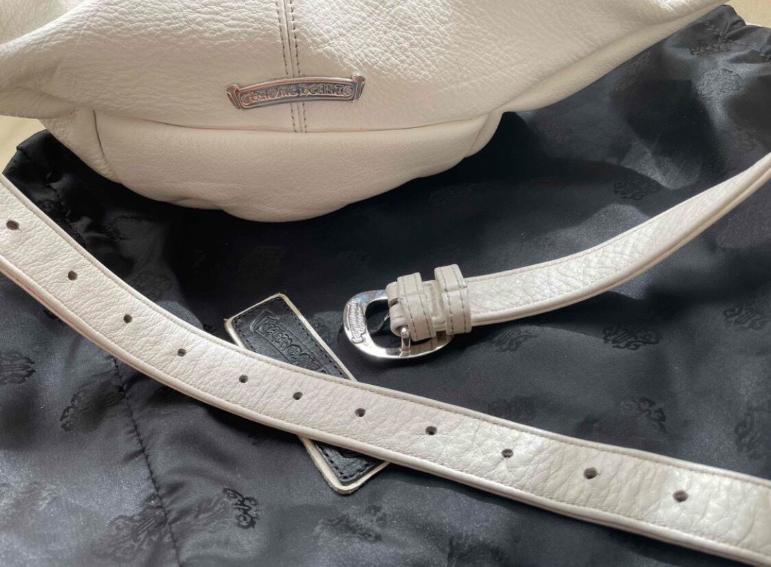 CHROME HEARTS クロムハーツ スナットパック ホワイト バッグ