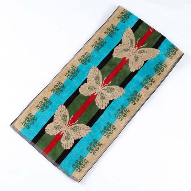 タオル　横浜ナナ　湘南ナナ　NANA　スポーツタオル　B蝶　ベージュ　nn-spt48