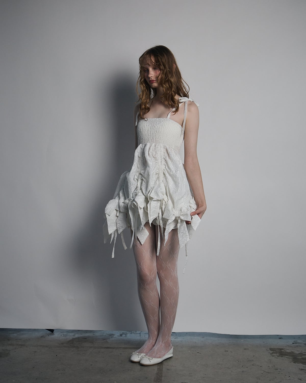 pain】2wayリボンギャザードレス | lilLilly official webstore