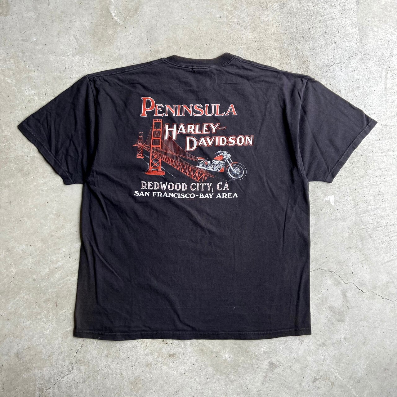 USA製 Harley-Davidson ハーレーダビッドソン 両面プリント Tシャツ