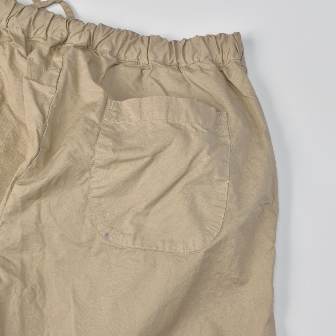 prit プリット ワンタックテーパードパンツ・ベージュ