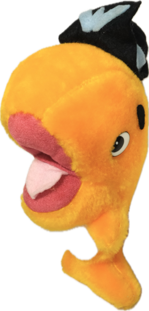 Old Staffed Toy: Whale