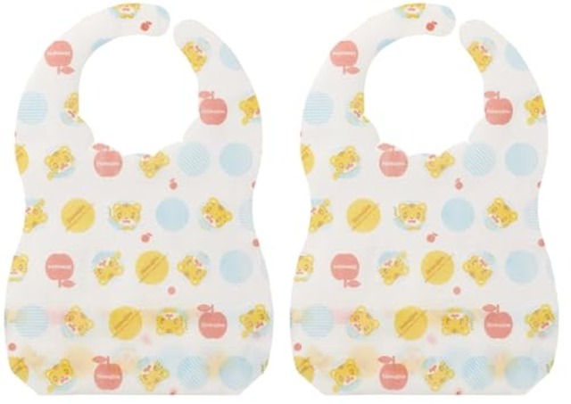 スケーター (skater) エプロン 使い捨て ベビーエプロン しまじろう ボーダー FBEP1-A