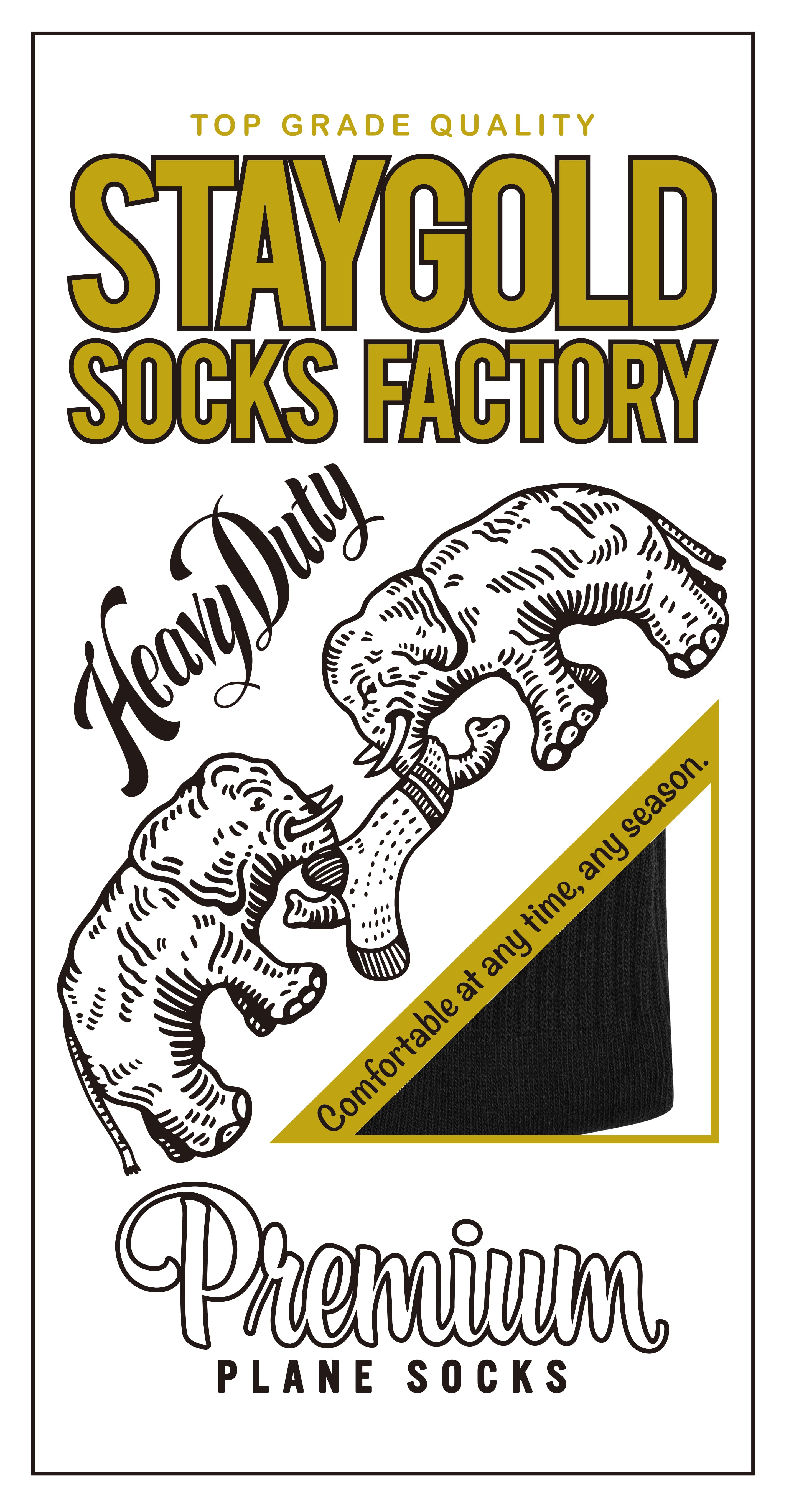 STAYGOLD 無地ソックス