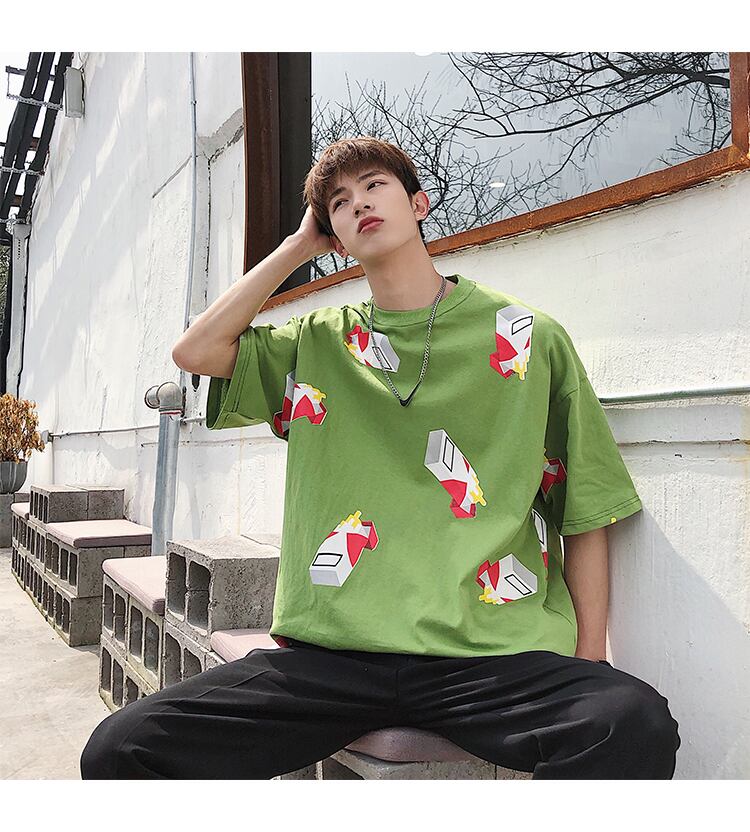 全3色 Tシャツ カットソー プリント カジュアル おしゃれ