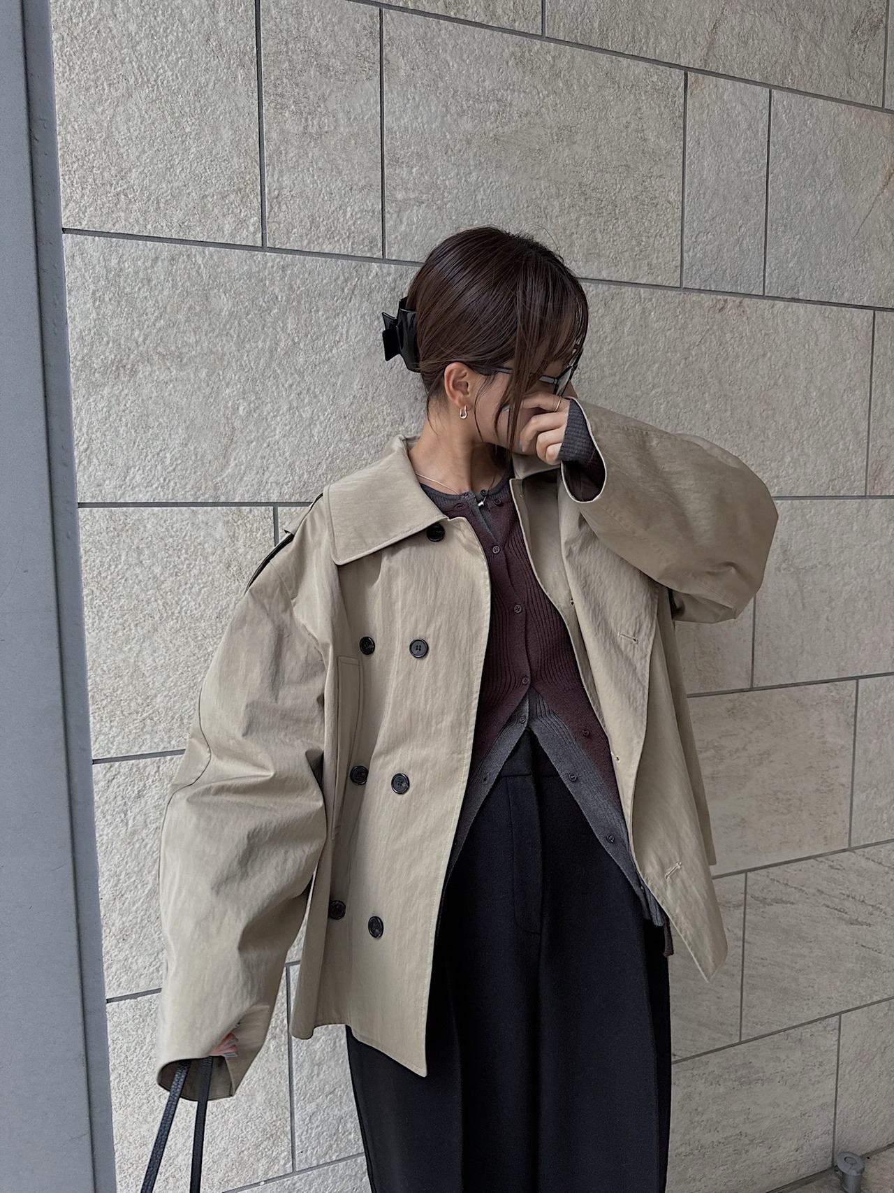 soft lib button knit cardigan