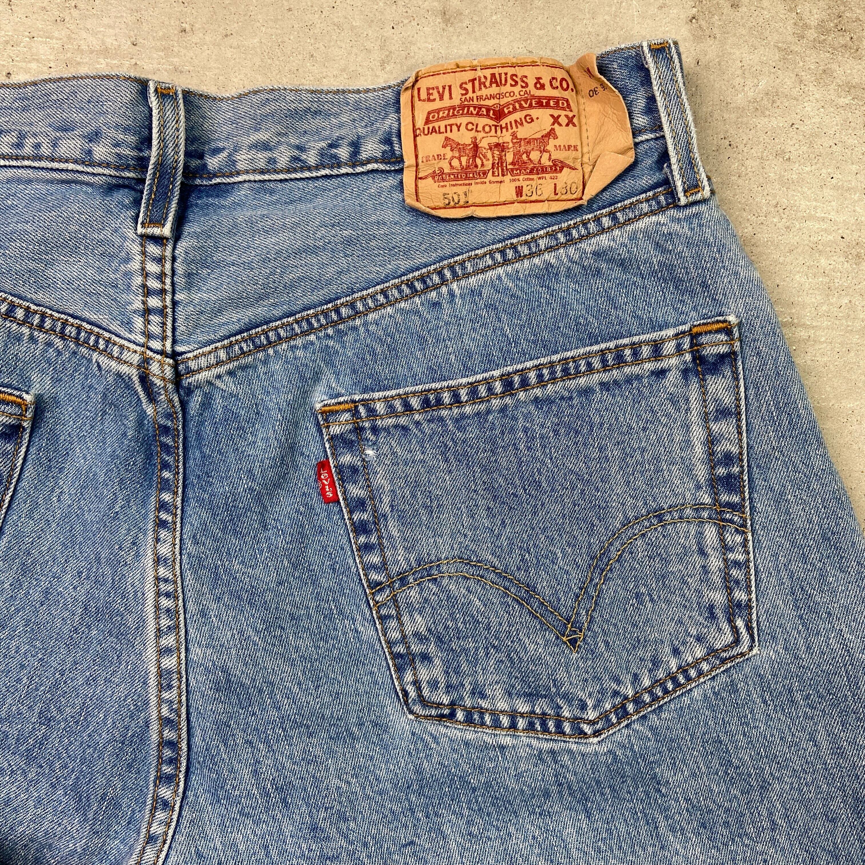00年代 Levi's リーバイス 501 デニムパンツ ストレート メンズW36