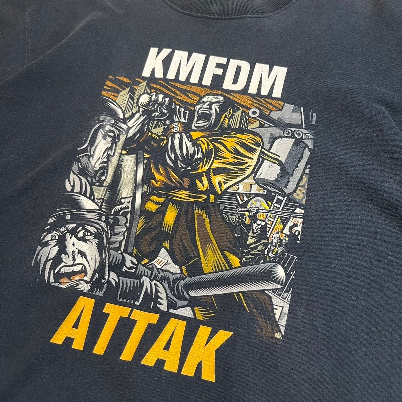 KMFDM》” 00's Print T-Shirt” | KILOS