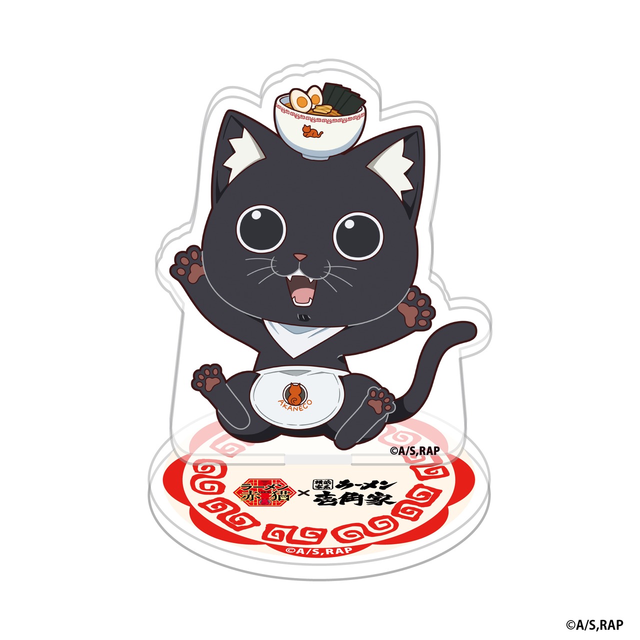 TVアニメ『ラーメン赤猫』× 壱角家 コラボ限定 アクリルスタンド（ブラインドパッケージ）