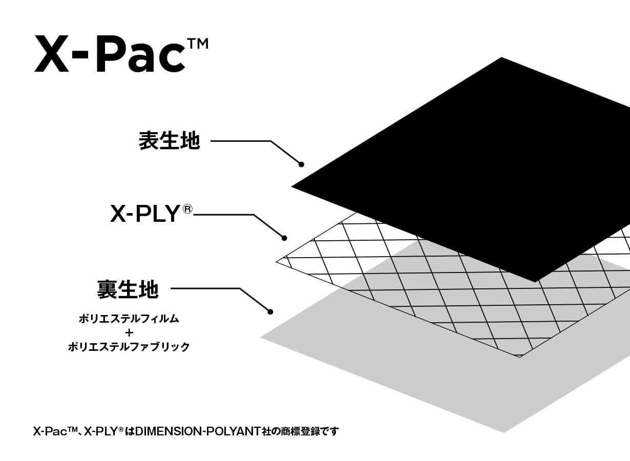 MUZOSA X-PAC & NYLON ULTRALIGHT BAG | muzosa