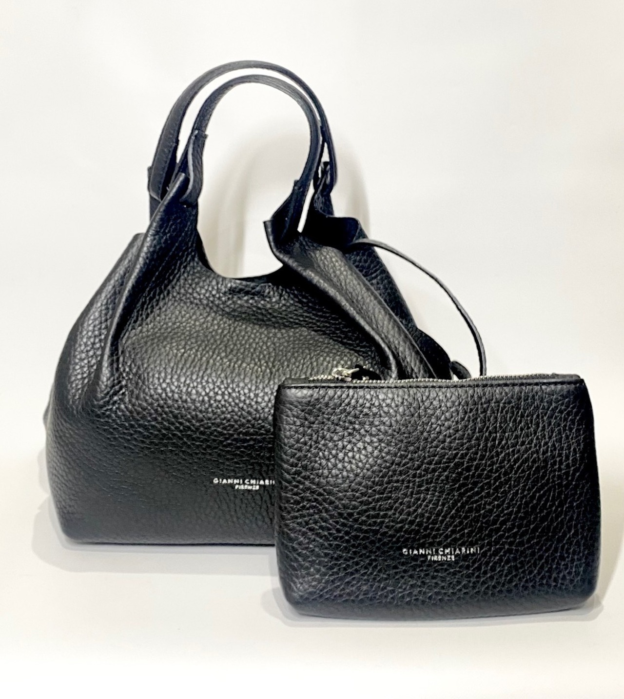 GIANNI CHIARINI ジャンニキアリーニ DUA 2way ショルダーバック BS9719RNGDBL-TU-NERO