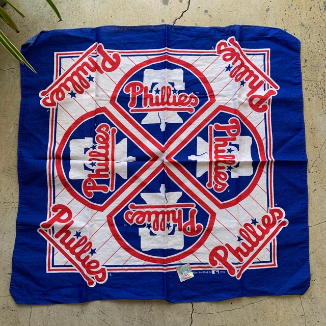 1995 MLB Bandana Made in USA "Atlanta Braves"