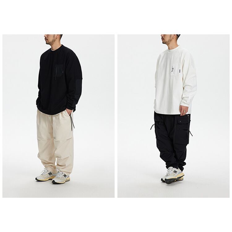 ★ROUND NECK LONG SLEEVE TOP　　　A0452