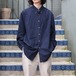 USA VINTAGE Marlboro Classics LOGO DESIGN NAVY COLOR BD SHIRT/アメリカ古着マルボロクラシックロゴデザインネイビーカラーボタンダウンシャツ