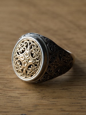 Mediterranean Oval Ring
