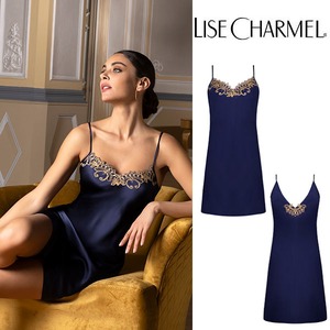 [M25mo] スリップ スパンコール付き シルクサテン 品番ALM1025 【LISE CHARMEL】【リズシャルメル】【インポートランジェリー】