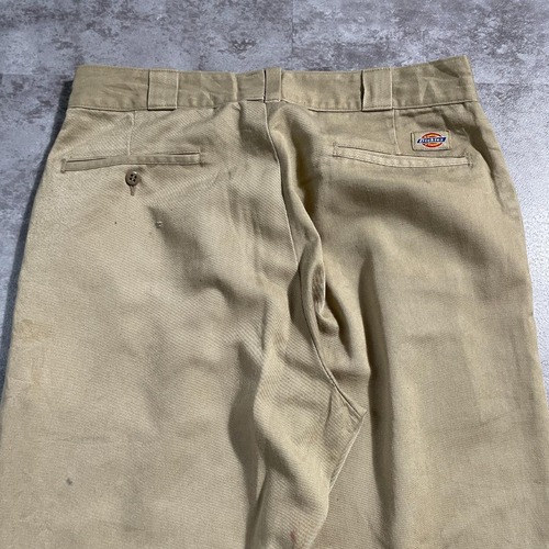 80s Dickies Khaki work talon 874 USA製 詳細写真13