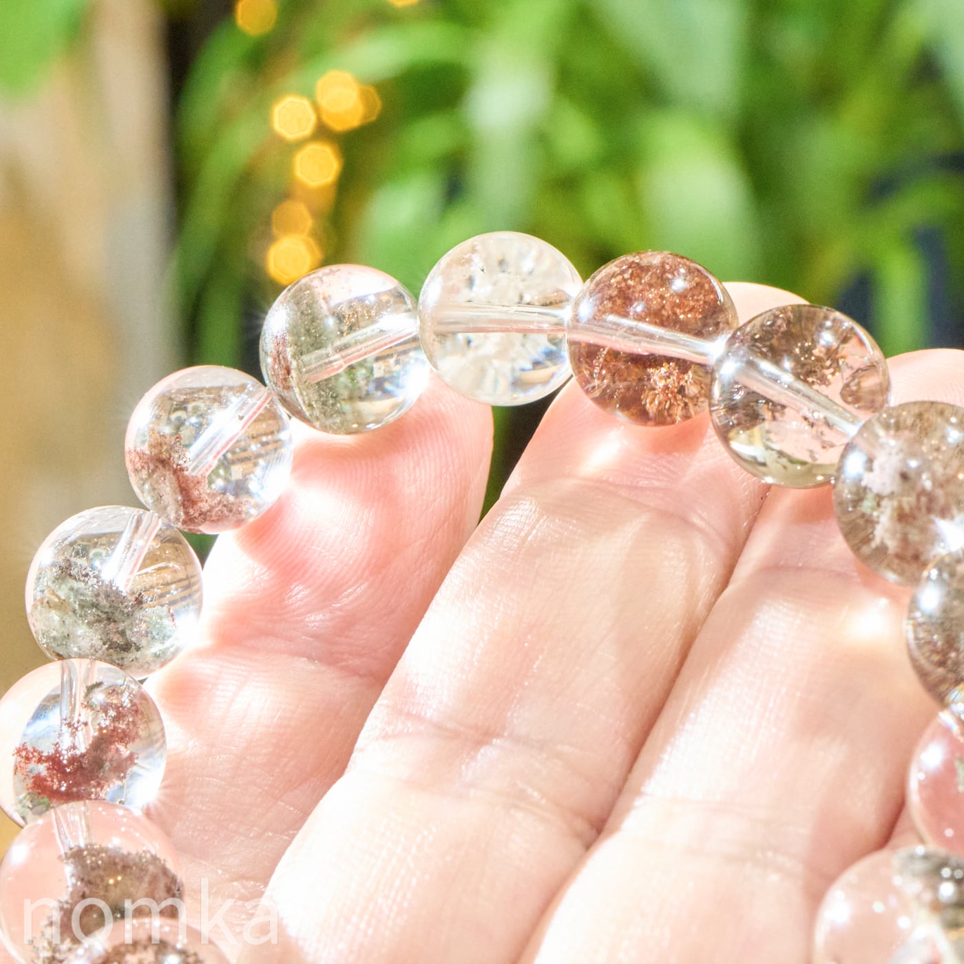 ガーデンクォーツ【12.5mm/AAA/ブラジル産】 一連ブレスレット nbra
