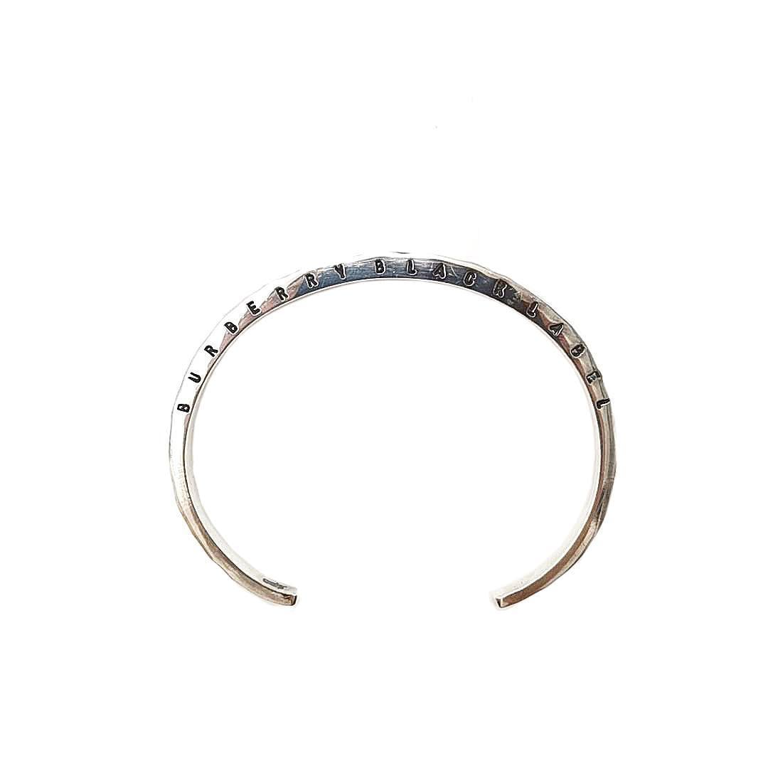 BURBERRY バーバリー ブルーレーベル ブレスレット バングル シルバー BURBERRY バーバリー ブルーレーベル ブレスレット バングル シルバー