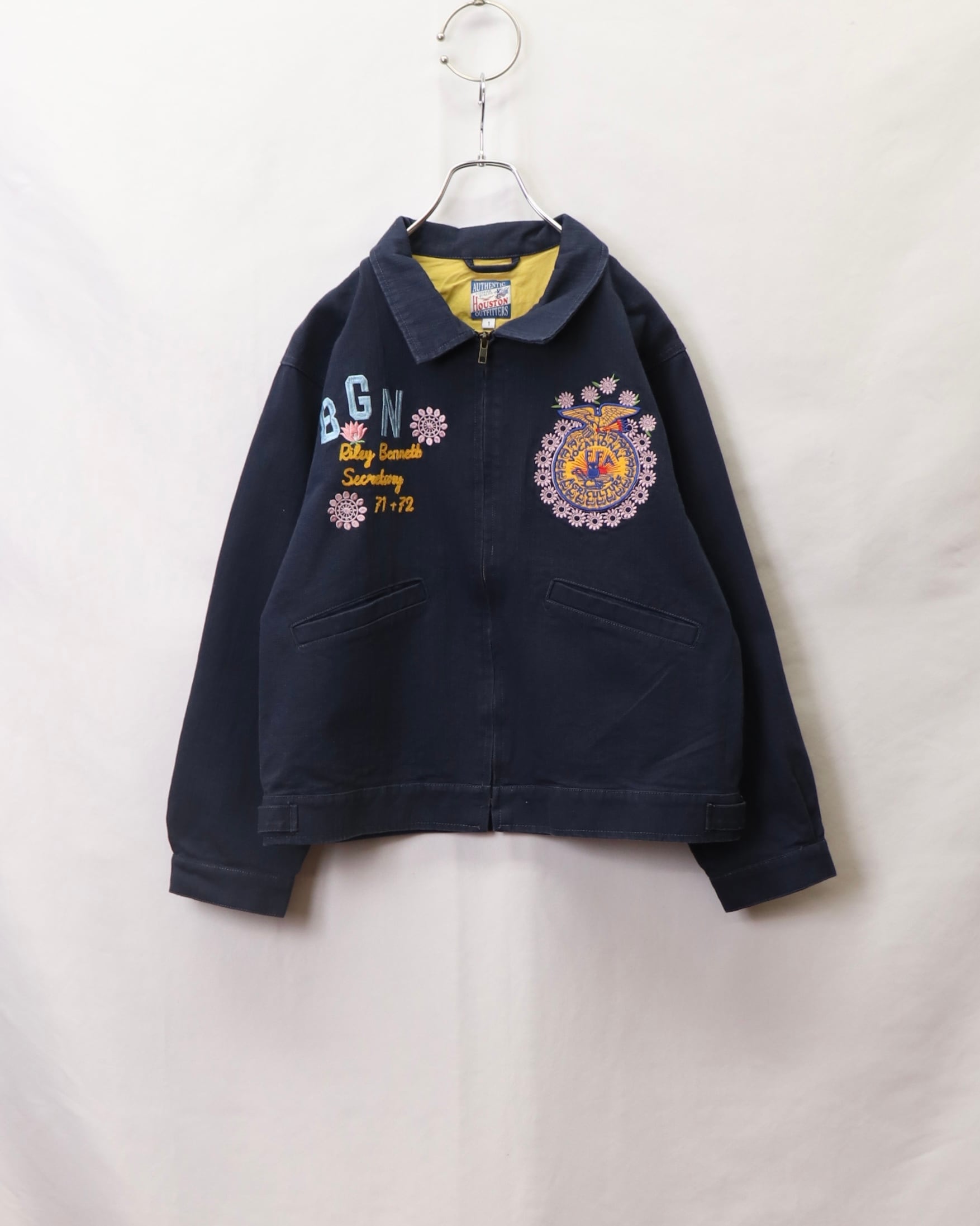 HOUSTON】FFA JACKET / NAVY | ROGER'S North land