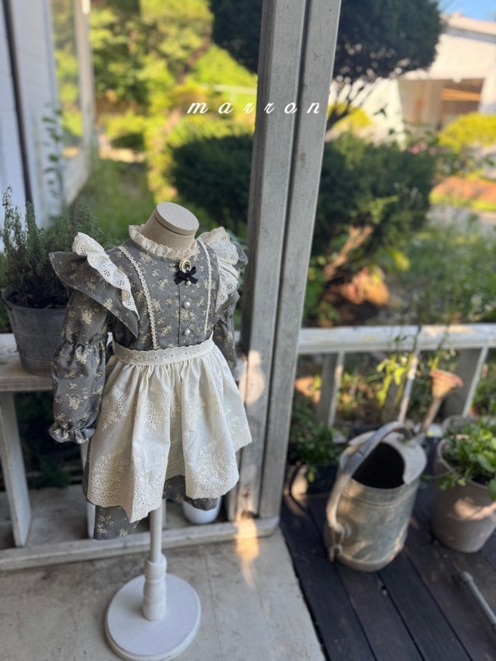 〖 即納 〗2025 秋新作 MARRON マロン ジュリアドレス(ワンピース) (baby& kids)