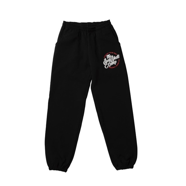 SURFSKATECAMP #Logo Sweat Pants Black