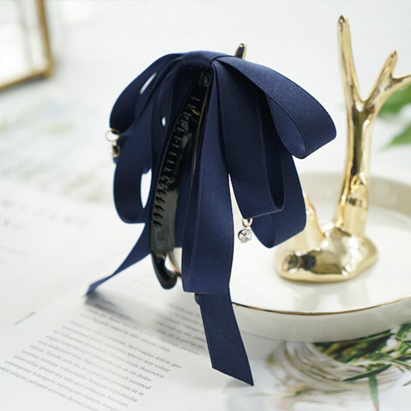 ナカノヤ] NAKANOYA バナナクリップ プラスチック 樹脂 リボン