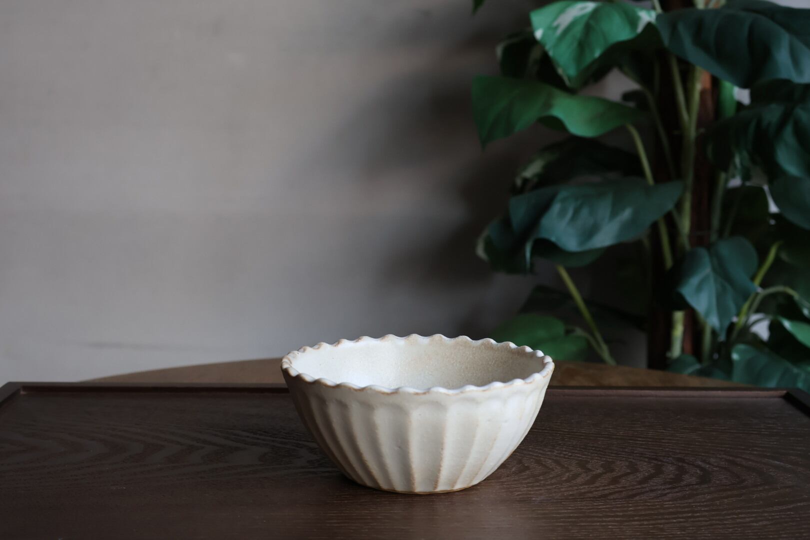 益子焼 わかさま陶芸 スープボウル(ナミナミ) kinari