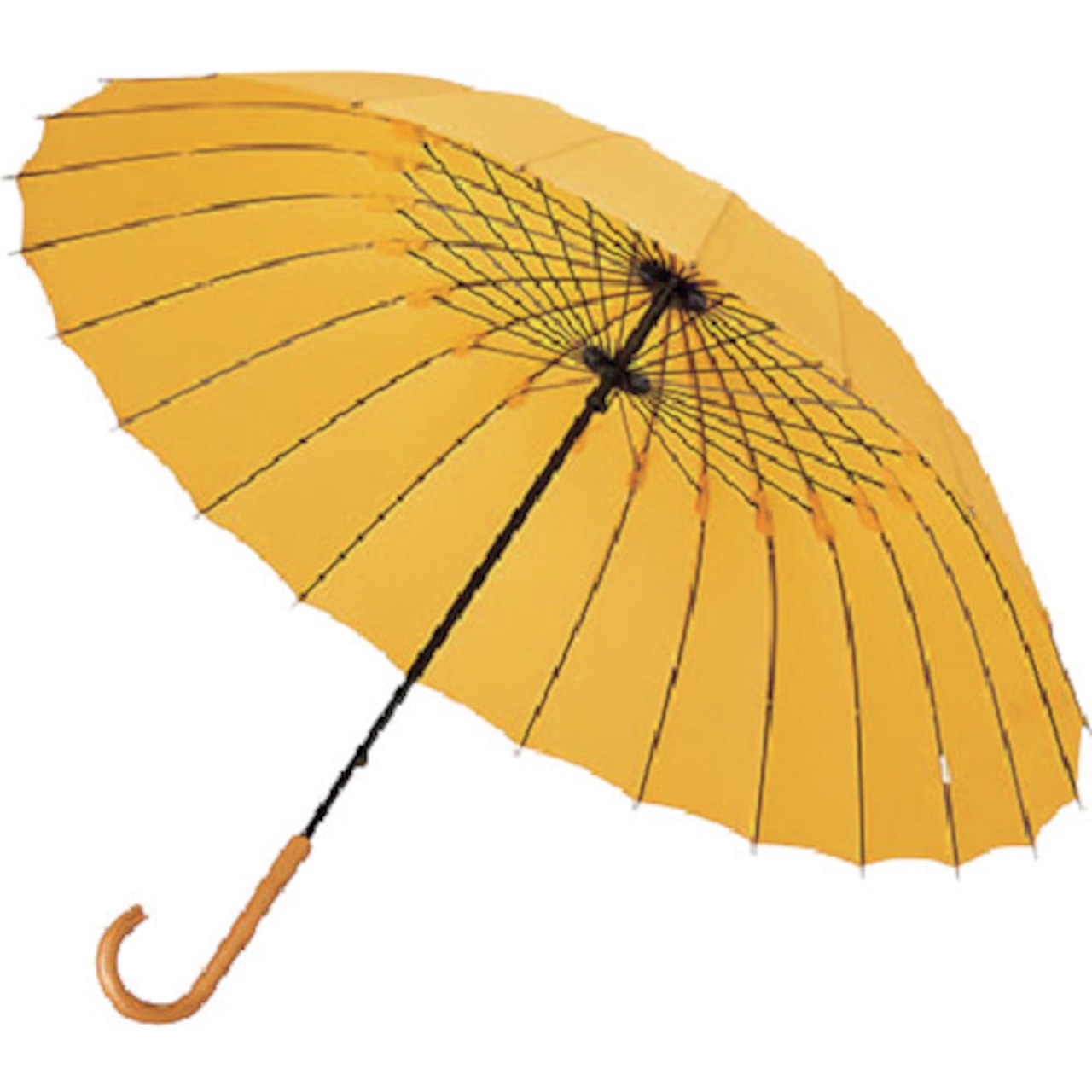 mabu 江戸 山吹×麻の葉 超軽量24本骨傘