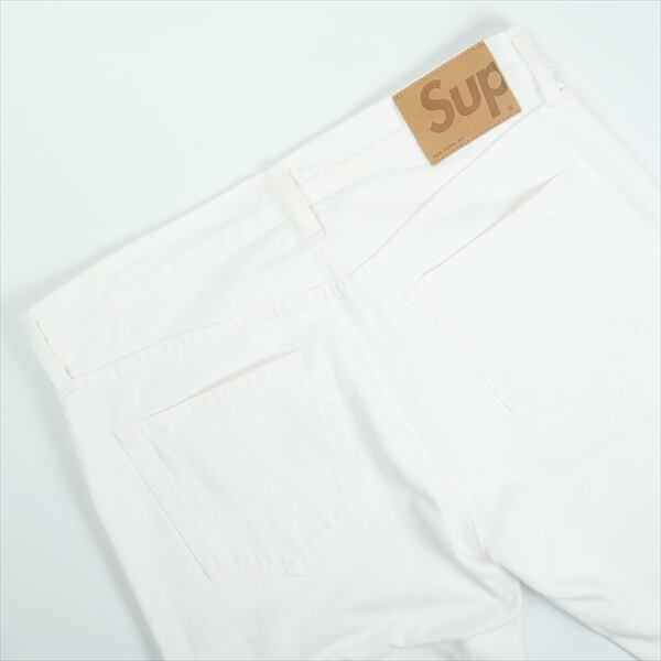 Size【W32】 SUPREME シュプリーム Slim Jean White デニムパンツ 白