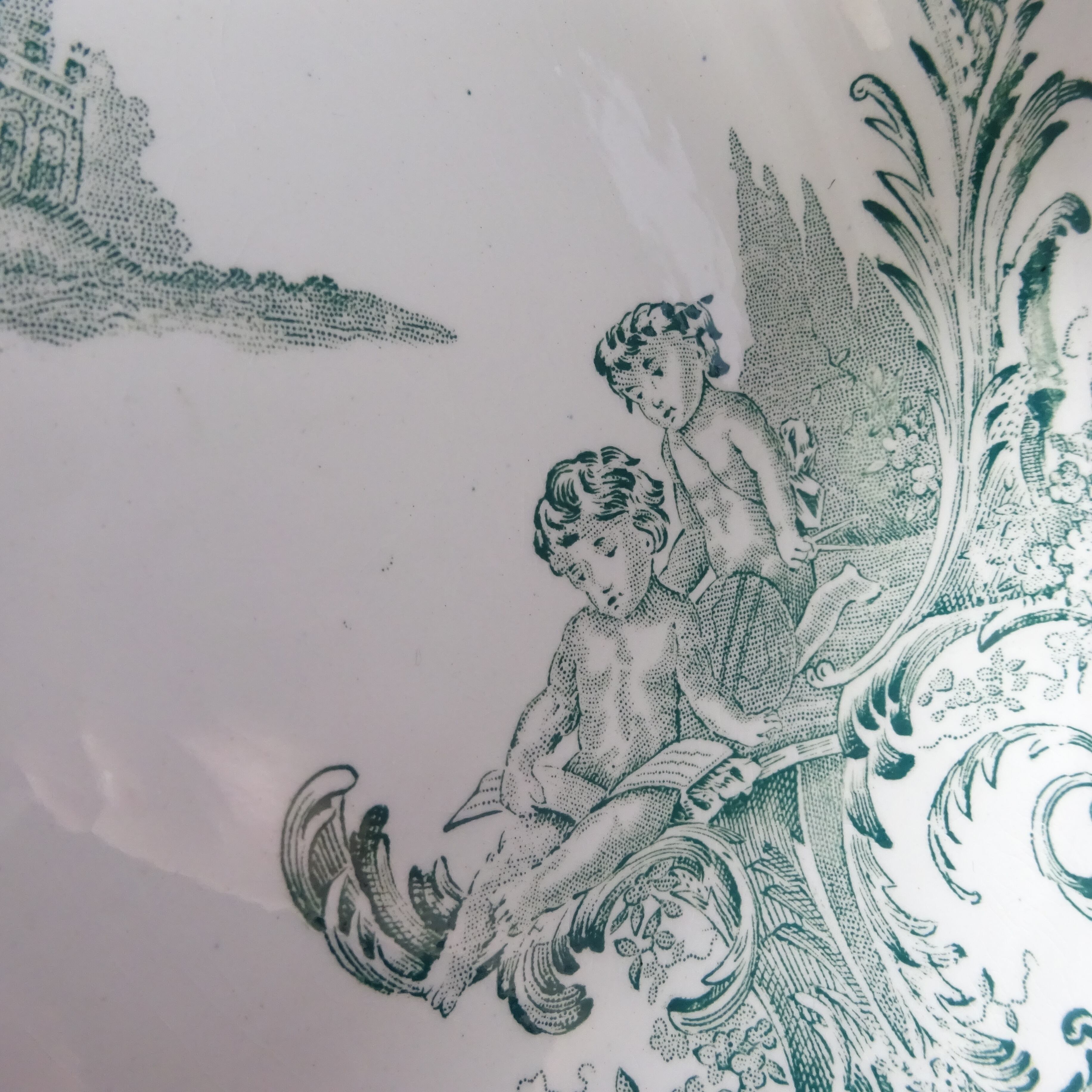 【 Épuisé 】Saint Amand modèle《TRIANON》assiette creuse (A)