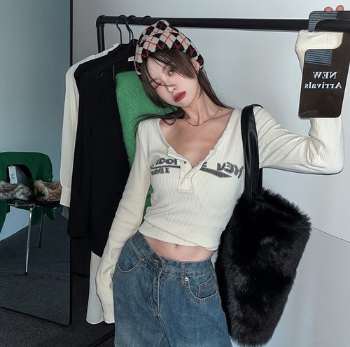 【大きいサイズM-4XL】ファッションＴシャツ♪アンズ/ブラック2色展開◆#sbetmt-207997