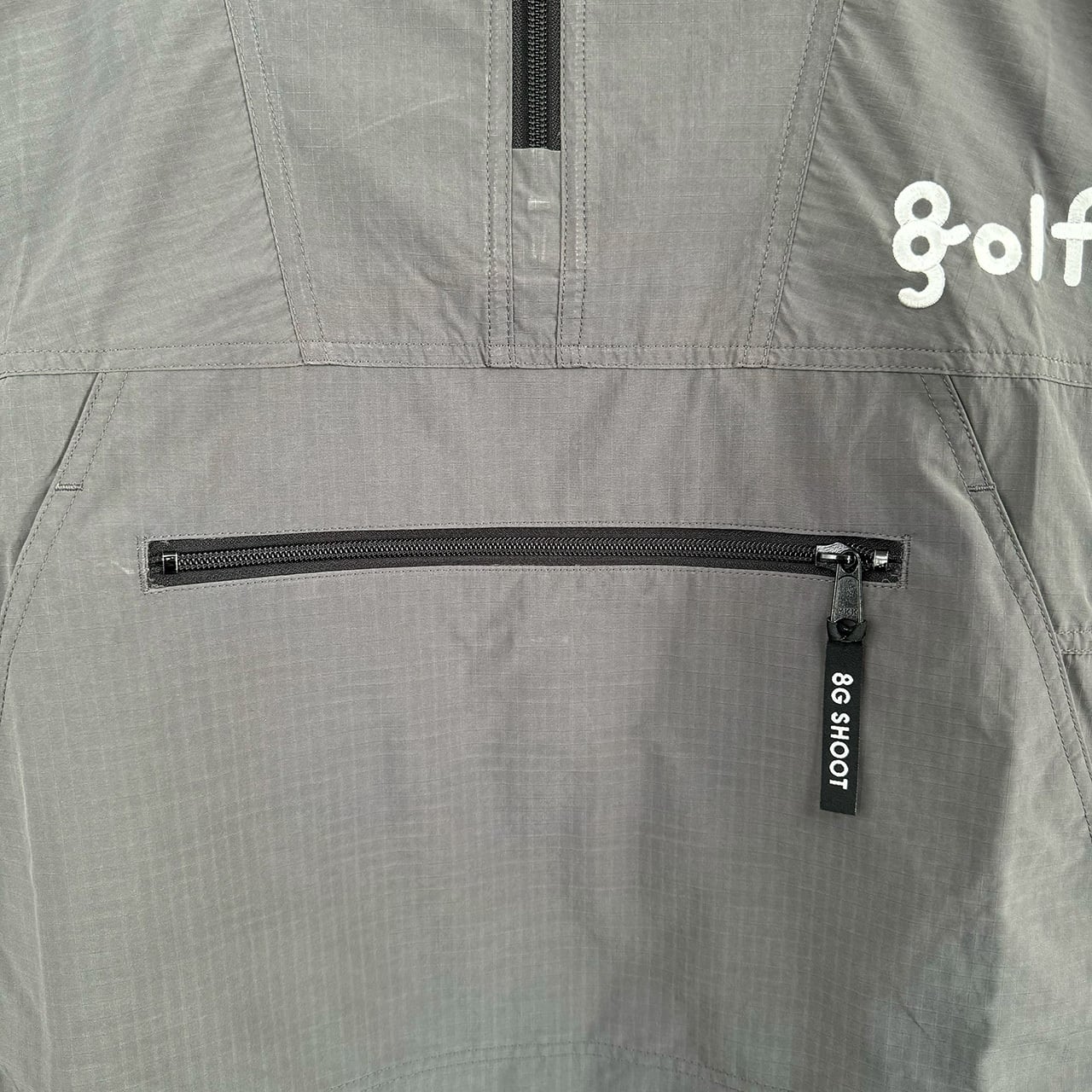 メンズウェア 8G SHOOT RIPSTOP PACKABLE ANORAK 8gshoot RIPSTOP PACKABLE ANORAK HOODIE -GRAY- | 8G SHOOT WEBSTORE