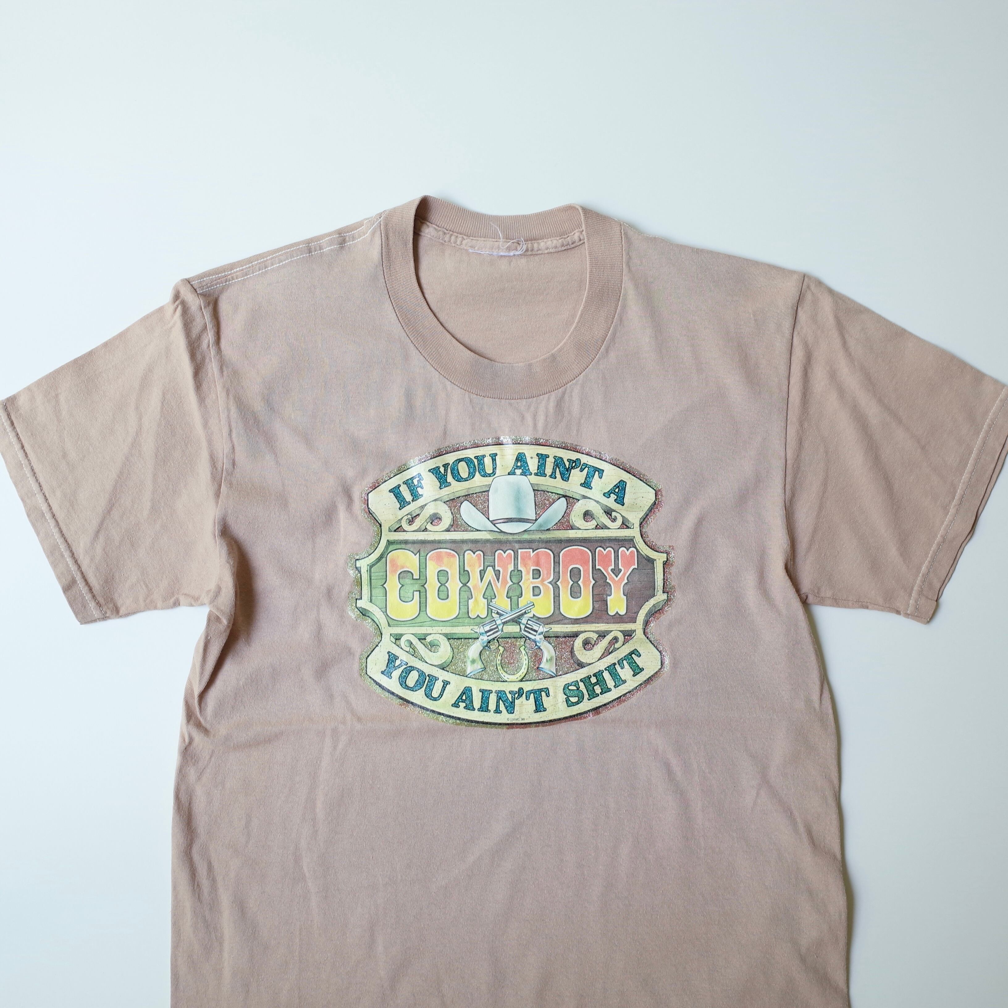 80s Cowboy sticker print tee
