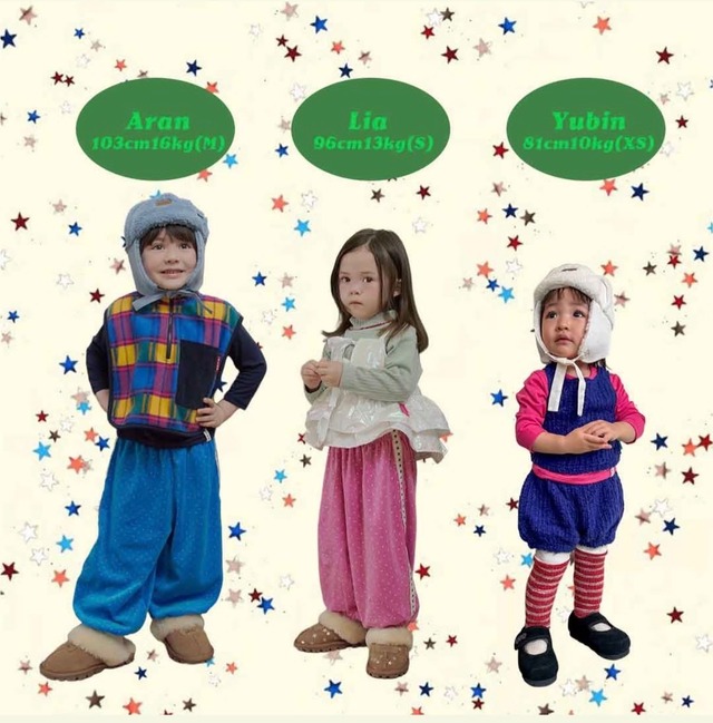 〚予約〛Stargram knit man to man <kids>