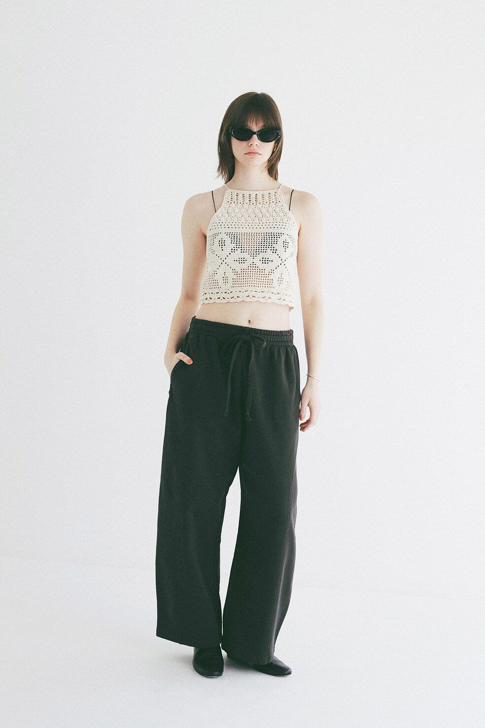 CLANE GARMENT DYE SWEAT PANTS | FLICKA ASHIYA