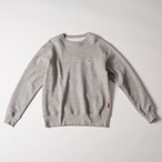 日本製立体ロゴ刺繍トレーナー