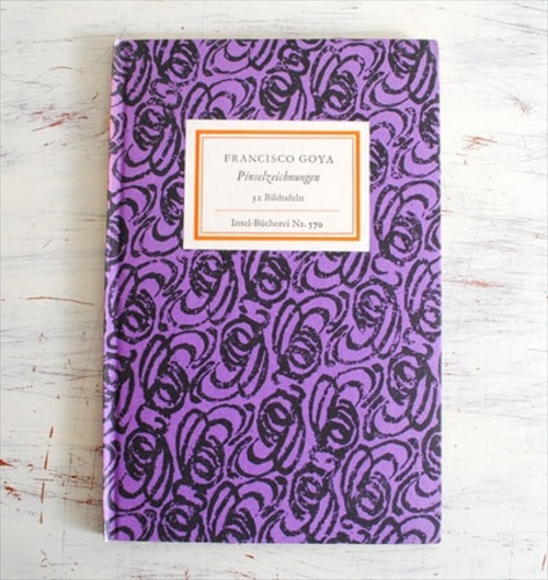 送料無料 ドイツ インゼル文庫 570番 洋書 アンティークブック Insel ディスプレイ 古書 本_180127 ib0229