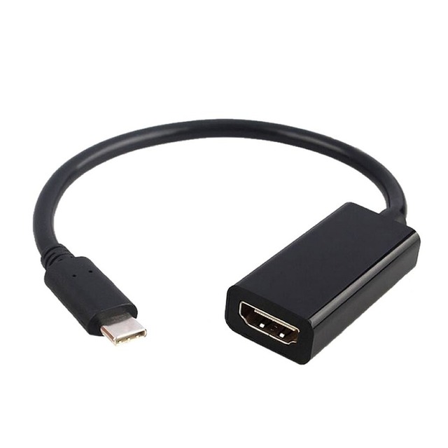 USB-C to HDMI 変換 アダプタ USB タイプC Type-C ノート パソコン PC MacBook Air Pro デュアル モニター  ディスプレイ 映像 画面 転送 4K 簡単 接続 CHHENKAN | palone