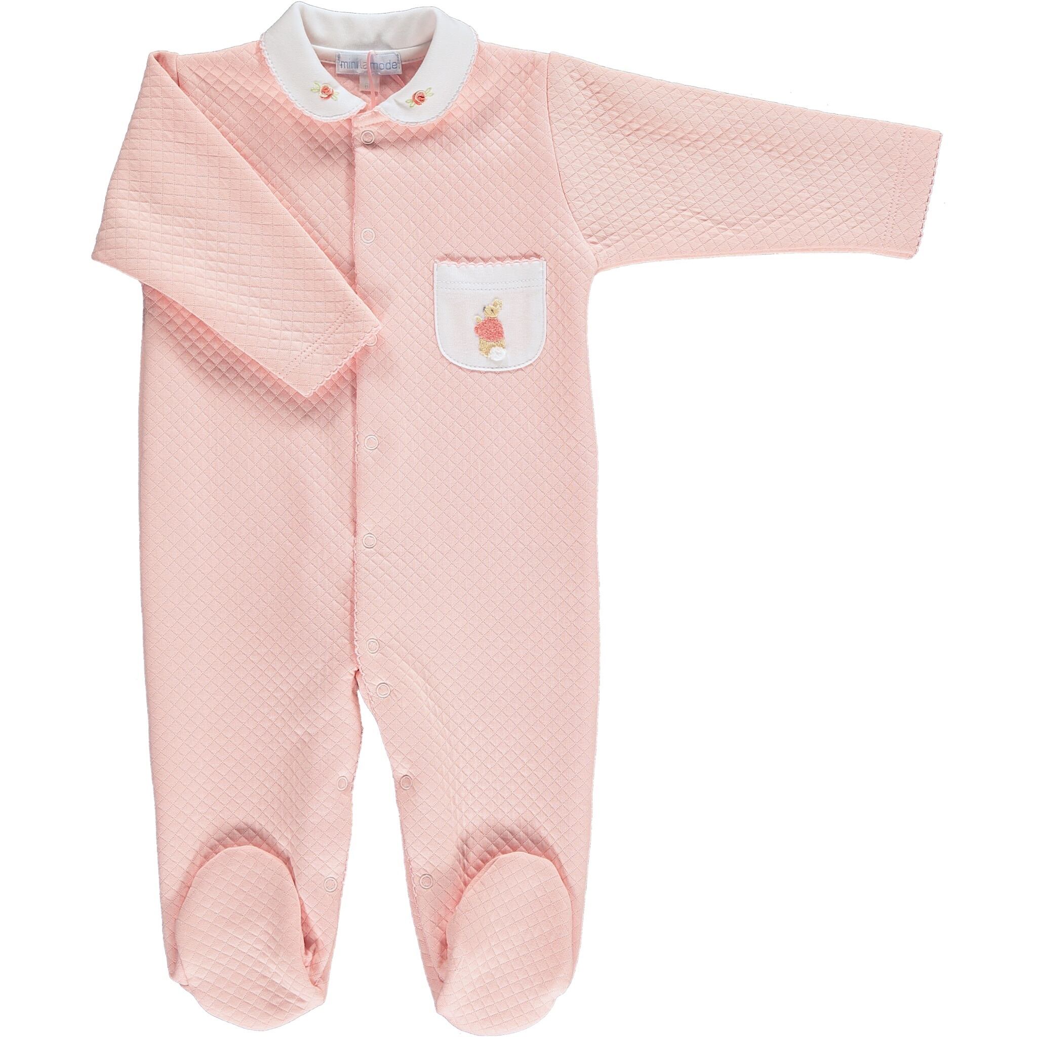 12m Last1 Minilamode ピーターラビット キルティング 足付きカバーオール 前開き Emiu Emiu エミュー ヨーロッパベビー こども服 12m Last1 Minilamode ピーターラビット キルティング 足付きカバーオール 前開き Emiu Emiu エミュー ヨーロッパベビー こども服