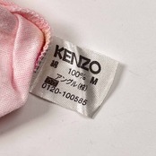 90s KENZO ケンゾー 花柄 半袖 Tシャツ カットソー M/ピンク系 希少レア ビンテージ