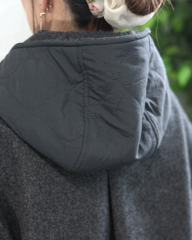 【LUPILIEN】ウールライクキルティングブルゾン　(251236)