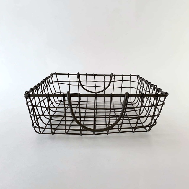 ワイヤーバスケット M｜Wire Basket Square M