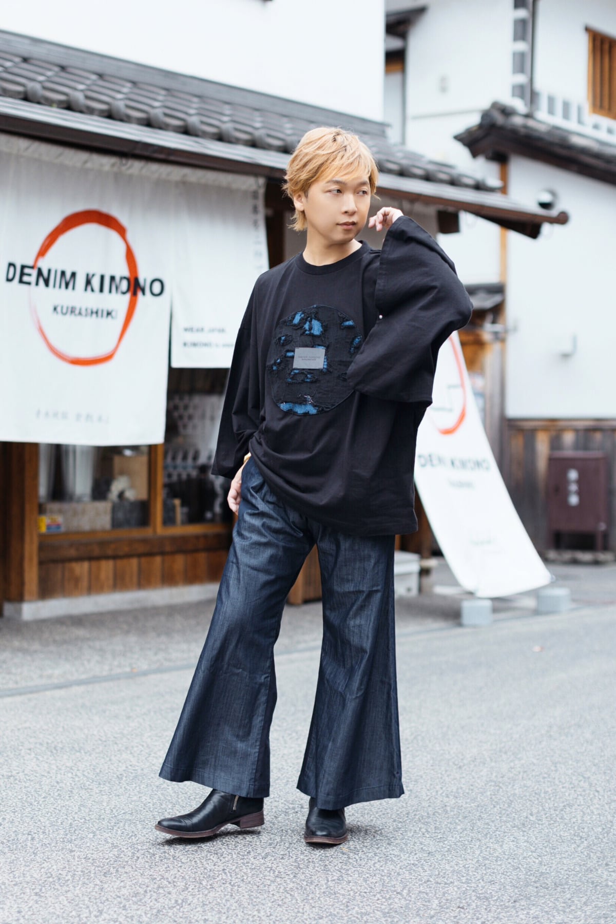 追加生産決定!【青木被服×立花慎之介】シルクフレアデニム 追加生産決定!【青木被服×立花慎之介】シルクフレアデニム