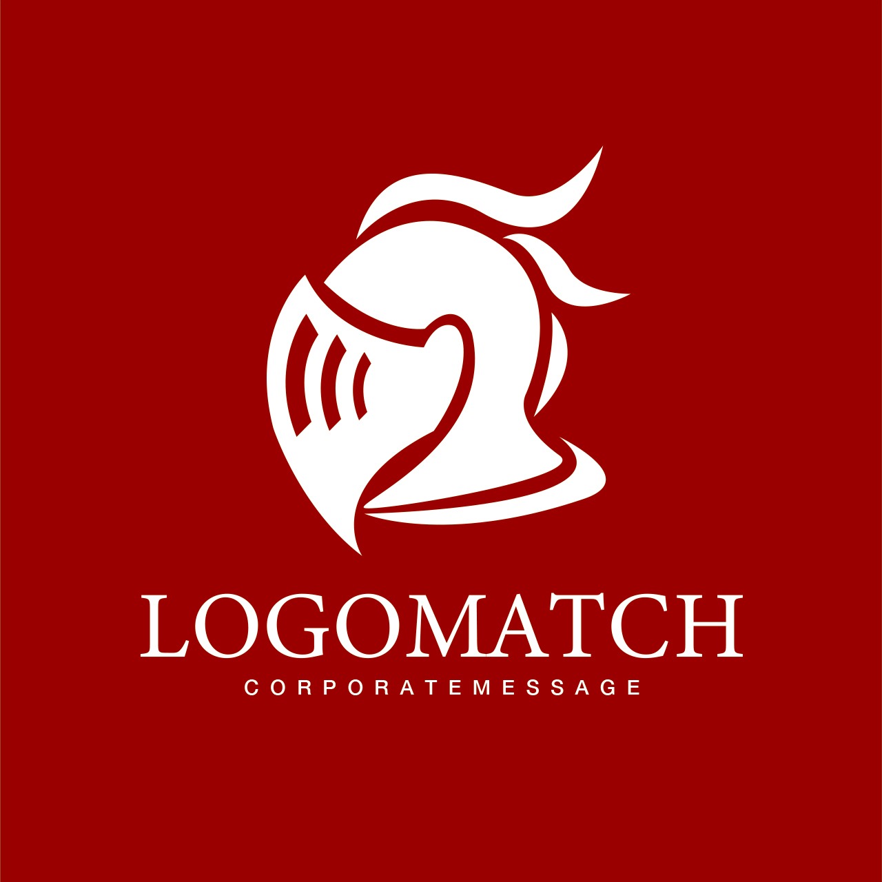 勇敢なナイトのロゴ