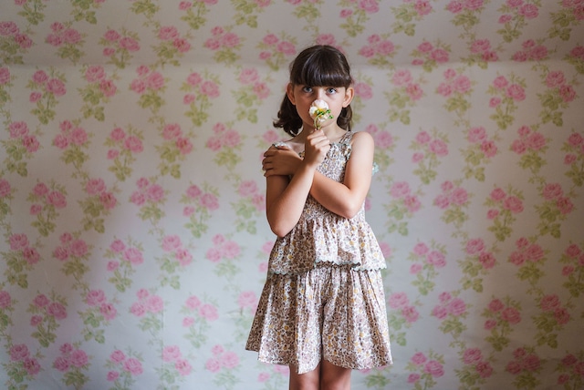 little cotton clothes/Coco Culottes - Yarrow Floral